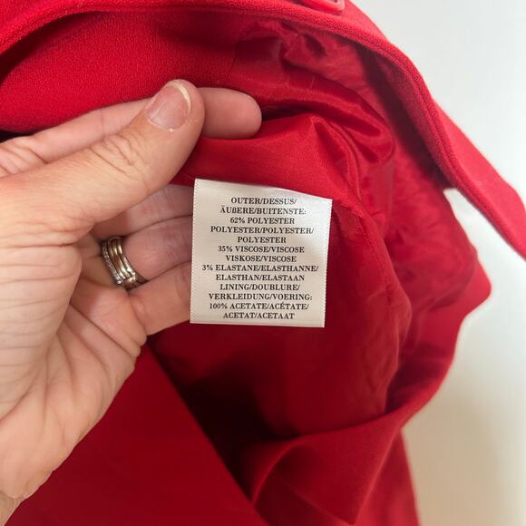 L.K. Bennett Red Blazer - Picture 4 of 5